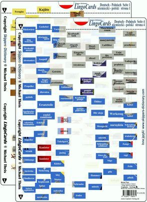 LingoCards Deutsch-Polnisch von Theis,  Michael