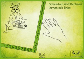 Linkshänder Schreibunterlage „Hasenpapa“ von Steinkopf,  Frank
