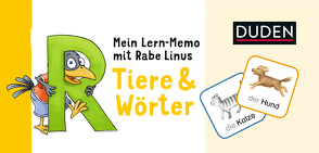 Mein Lern-Memo mit Rabe Linus – Tiere & Wörter von Abel,  Bettina, Leuchtenberg,  Stefan, Raab,  Dorothee