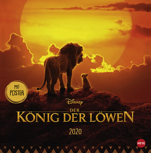Der König der Löwen Broschur Kalender 2020 von Heye