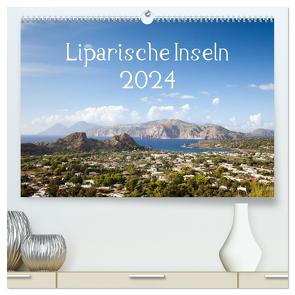 Liparische Inseln (hochwertiger Premium Wandkalender 2024 DIN A2 quer), Kunstdruck in Hochglanz von Gann,  Markus
