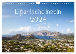 Liparische Inseln (Wandkalender 2024 DIN A4 quer), CALVENDO Monatskalender von Gann,  Markus