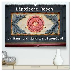 Lippische Rosen (hochwertiger Premium Wandkalender 2024 DIN A2 quer), Kunstdruck in Hochglanz von Berg,  Martina