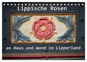 Lippische Rosen (Tischkalender 2024 DIN A5 quer), CALVENDO Monatskalender von Berg,  Martina