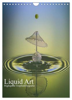 Liquid Art, Highspeed Tropfenfotografie (Wandkalender 2024 DIN A4 hoch), CALVENDO Monatskalender von Josef Schüler,  Karl