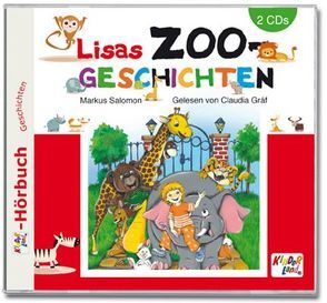 Lisas Zoogeschichten 2CD von Baumann,  Andreas, Georgi,  Heike, Salomon,  Markus, Ulrich,  Manfred