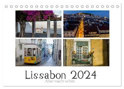 Lissabon – Alter macht schön (Tischkalender 2024 DIN A5 quer), CALVENDO Monatskalender von Herm,  Olaf