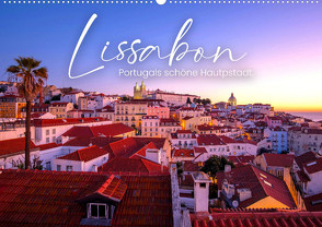Lissabon – Portugals schöne Hauptstadt. (Wandkalender 2023 DIN A2 quer) von SF