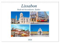 Lissabon – Stadt mit besonderem Zauber (Wandkalender 2024 DIN A3 quer), CALVENDO Monatskalender von Schwarze,  Nina