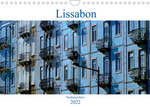 Lissabon Stadtansichten 2022 (Wandkalender 2022 DIN A4 quer) von Gerken,  Jochen