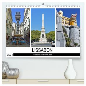 LISSABON und die Atlantikküste (hochwertiger Premium Wandkalender 2024 DIN A2 quer), Kunstdruck in Hochglanz von Senff,  Ulrich