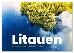 Litauen – Eine unvergessliche Reise ins Baltikum. (Wandkalender 2024 DIN A2 quer), CALVENDO Monatskalender von SF,  SF