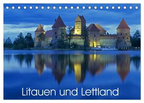 Litauen und Lettland (Tischkalender 2024 DIN A5 quer), CALVENDO Monatskalender von Hanke,  Matthias