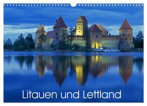 Litauen und Lettland (Wandkalender 2024 DIN A3 quer), CALVENDO Monatskalender von Hanke,  Matthias