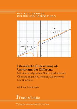 Literarische Übersetzung als Universum der Differenz von Tashinskiy,  Aleksey