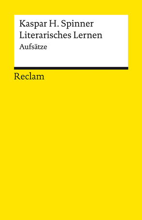 Literarisches Lernen von Lösener,  Hans, Spinner,  Kaspar H