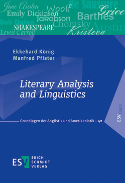 Literary Analysis and Linguistics von König,  Ekkehard, Pfister,  Manfred