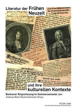 Literatur der Frühen Neuzeit und ihre kulturellen Kontexte von Beck,  Andreas, Kaminski,  Nicola
