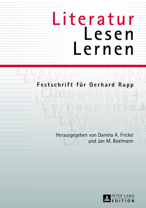 Literatur – Lesen – Lernen von Boelmann,  Jan, Frickel,  Daniela A.