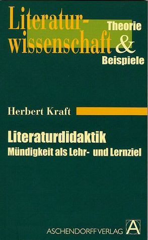 Literaturdidaktik von Kraft,  Herbert