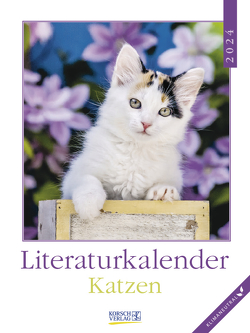 Literaturkalender Katzen 2024 von Korsch Verlag