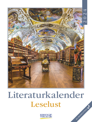 Literaturkalender Leselust 2024 von Korsch Verlag