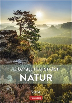 Literaturkalender Natur Wochen-Kulturkalender 2024 von Rebecca Schröder