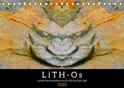 LiTH-Os Antlitze des Sandsteins von ID AD Art Gabi Zapf (Tischkalender 2023 DIN A5 quer) von AD Art Gabi Zapf,  ID