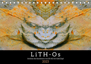 LiTH-Os Antlitze des Sandsteins von ID AD Art Gabi Zapf (Tischkalender 2023 DIN A5 quer) von AD Art Gabi Zapf,  ID