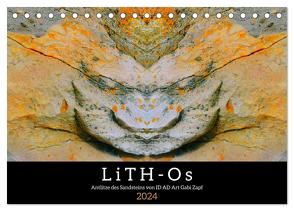 LiTH-Os Antlitze des Sandsteins von ID AD Art Gabi Zapf (Tischkalender 2024 DIN A5 quer), CALVENDO Monatskalender von AD Art Gabi Zapf,  ID