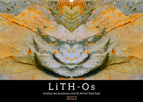 LiTH-Os Antlitze des Sandsteins von ID AD Art Gabi Zapf (Wandkalender 2023 DIN A2 quer) von AD Art Gabi Zapf,  ID