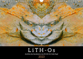 LiTH-Os Antlitze des Sandsteins von ID AD Art Gabi Zapf (Wandkalender 2023 DIN A3 quer) von AD Art Gabi Zapf,  ID