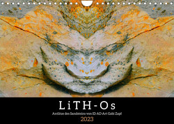 LiTH-Os Antlitze des Sandsteins von ID AD Art Gabi Zapf (Wandkalender 2023 DIN A4 quer) von AD Art Gabi Zapf,  ID