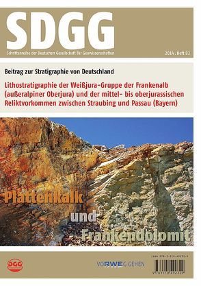 Lithostratigraphie der Weißjura-Gruppe der Frankenalb (außeralpiner Oberjura) und der mittel- bis oberjurassischen Reliktvorkommen zwischen Straubing und Passau (Bayern) von Niebuhr,  Birgit