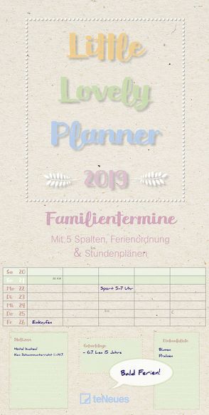 Little Lovely Planner 2019