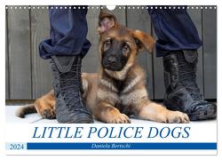 Little Police Dogs (Wandkalender 2024 DIN A3 quer), CALVENDO Monatskalender von Bertschi,  Daniela