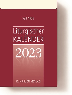 Liturgischer Kalender 2023 von Hurtz,  Klaus