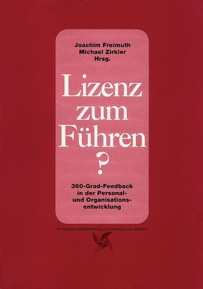 Lizenz zum Führen von Freimuth,  Joachim, Zirkler,  Michael