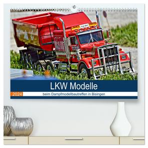 LKW Modelle beim Dampfmodellbautreffen in Bisingen (hochwertiger Premium Wandkalender 2024 DIN A2 quer), Kunstdruck in Hochglanz von Günther,  Geiger