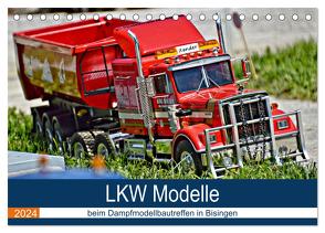 LKW Modelle beim Dampfmodellbautreffen in Bisingen (Tischkalender 2024 DIN A5 quer), CALVENDO Monatskalender von Günther,  Geiger
