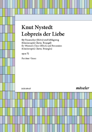 Lobpreis der Liebe von Nystedt,  Knut