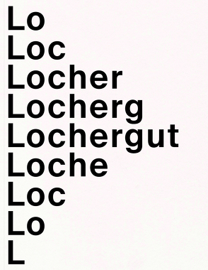Lochergut – Ein Portrait von Endrizzi,  Raffaella, Prof. Dr. Schmid,  Christian, Prof. Peter,  Markus, Schneider,  Eveline