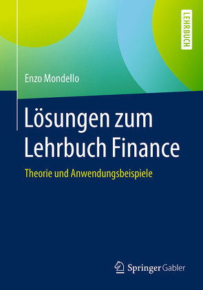 Lösungen zum Lehrbuch Finance von Mondello,  Enzo