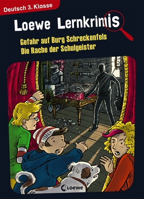 Loewe Lernkrimis – Gefahr auf Burg Schreckenfels / Die Rache der Schulgeister von Neubauer,  Annette, Pfeiffer,  Peter