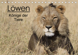 Löwen – Könige der Tiere (Tischkalender 2023 DIN A5 quer) von Sander,  Stefan
