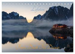 Lofoten – From Dusk Till Dawn (Tischkalender 2024 DIN A5 quer), CALVENDO Monatskalender von Schoen,  Ulrich