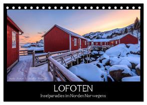 LOFOTEN – Inselparadies im Norden Norwegens (Tischkalender 2024 DIN A5 quer), CALVENDO Monatskalender von Büchler und Christine Berkhoff,  Martin