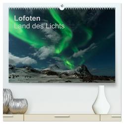 Lofoten Land des Lichts (hochwertiger Premium Wandkalender 2024 DIN A2 quer), Kunstdruck in Hochglanz von Müller,  Chris