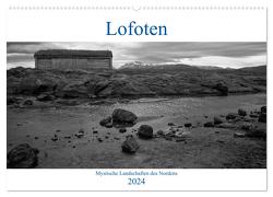 Lofoten – Mystische Landschaften des Nordens (Wandkalender 2024 DIN A2 quer), CALVENDO Monatskalender von Reuke,  Sabine