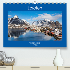 Lofoten – Winterzauber (Premium, hochwertiger DIN A2 Wandkalender 2020, Kunstdruck in Hochglanz) von Rusch,  Winfried